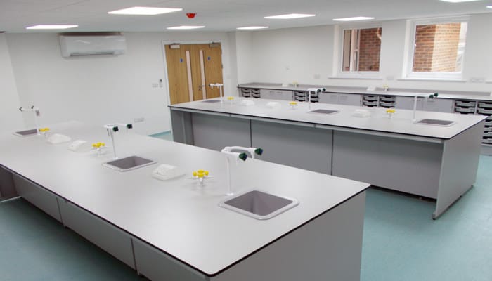 plumpton college science lab furniture