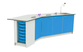 wing 3 school furniture configuration for science classrooms