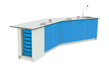 wing 4 school furniture configuration for science classrooms